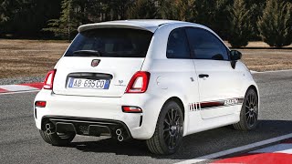 New 2022 Abarth 695 Competizione Pack  Driving Sound Exterior amp Interior Details [upl. by Asined142]