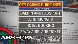 Bandila Airlines passengers blast immigration offloading guidelines [upl. by Llerrit632]