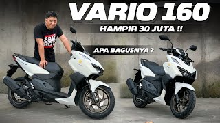 REVIEW HONDA VARIO 160 ABS TERBARU [upl. by Sissel]