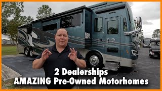 Six of the BEST Used Motorhomes in Tampa and Ocala [upl. by Hueston]