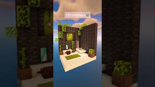 Minecraft How to build a bathroom by katzil [upl. by Anehsuc]