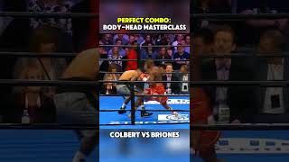 The MOST POWERFUL BOXING COMBO Headbody in Colbert vs Briones boxing knockoutpower boxingcombo [upl. by Citarella]