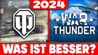 War Thunder oder World of Tanks🔰Deutsch Vergleiche🔰2024 [upl. by Nilauqcaj]