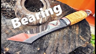 Making Seax Knife from Bearings [upl. by Gan764]