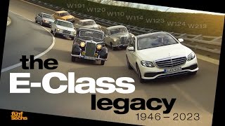 Mercedes EClass Legacy Testdriving 7 Generations of Daimlers most important Model German [upl. by Ariel]