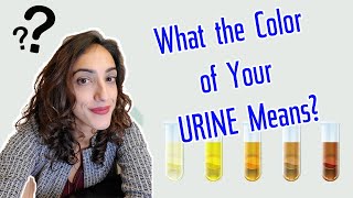 What does the COLOR of your URINE mean  A Urologist Explains [upl. by Karena]