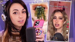 ASMRtist Reacts To ASMR TikTok [upl. by Mccowyn756]