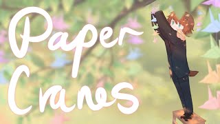 Paper Cranes  a c Tubbo animation [upl. by Costello540]