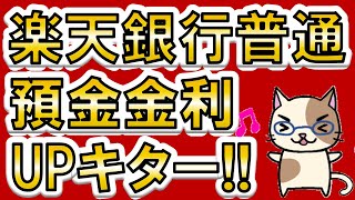 【楽天経済圏】楽天銀行金利UP！楽天市場ポイント還元UP、現金プレゼント、デビットカード×楽天キャッシュも強力！！ [upl. by Ennalyrehc]