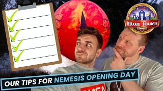 It’s Rob amp Matt Talk… Nemesis Opening Day  Our Tips For Making The Most Of Alton Towers Opening Day [upl. by Dorothee]