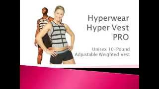 Hyperwear Hyper Vest PRO  Weighted Vest Review [upl. by Kimmy]