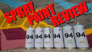 Graffiti SPRAY PAINT REVIEW  Mtn 94 [upl. by Kimberli]