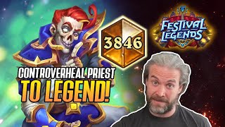 Hearthstone Controverheal to LEGEND [upl. by Hoeg]