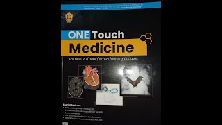 Book review ONE TOUCH MEDICINE BY Dr Deepak Marwah 2024 latest neetpg inicet upsccms mbbs [upl. by Reseda507]