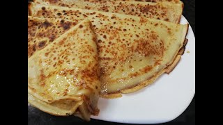 crêpes salée au thon et fromage très facile à faire 100 réussis [upl. by Wilbur]