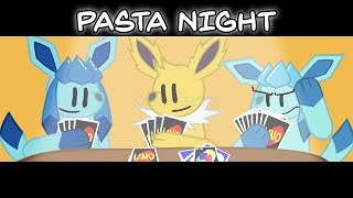 FNF PokeComic Night Pasta Night Cover  Pokemon Animation [upl. by Laurentium]