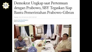 Terkuak Prabowo Pilih Temui SBY di Rumah Gak Hadiri Rapimnas PKS Isyarat Apa [upl. by Nauj444]