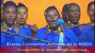 Chorale de gressier  Legliz dwe chanje [upl. by Eedissac]