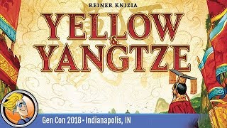 Yellow amp Yangtze — game overview at Gen Con 2018 [upl. by Eeladnerb17]