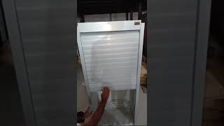 Roller shutter cabinet 🗄️ kitchen accessories PVC roller shutter modernfurnitureinlowbudget [upl. by Art]