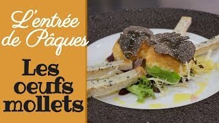 Recette de Pâques  Les oeufs mollets roulés à la mie de pain [upl. by Jangro]