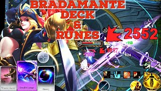 Bradamante Hero Runes and Cards  Legend Of Ace [upl. by Allissa210]