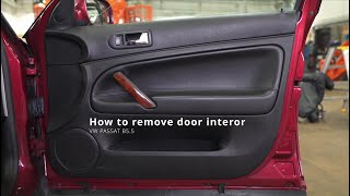 Door panel removal [upl. by Boorer]