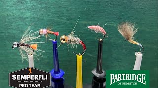 Alex Jardine Fly Tying  Top Winter Grayling Flies  011120 [upl. by Sirrap]