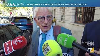 Sangiuliano in Procura dopo la denuncia a Boccia [upl. by Zebedee]