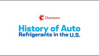 Opteon™ YF  History of Auto Refrigerants in the US [upl. by Anirol]