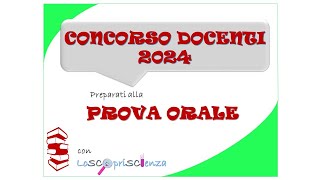 Lezione simulata concorso docenti anteprima disabilità sensoriali a scuola [upl. by Oigres]