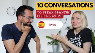 ► 10 Intermediate Spanish Conversations That Will Help You Speak Like a Native Spanish Speaker ✅ [upl. by Gelman3]