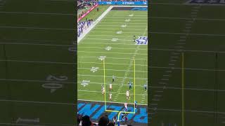 Carolina Panthers first touchdown against NY Giants  NFL Munich Game nflmunichgame allianzarena [upl. by Bonilla236]