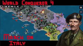 MARCH ON ITALY  World Conqueror 4 Guide [upl. by Dunc]