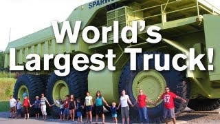 Worlds Largest Tandem Axle Rear Dumping Truck  The Terex Titan [upl. by Sej]