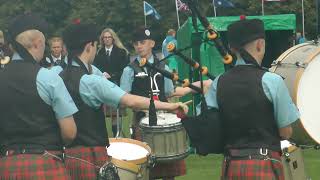 World Pipe Band Championships 2024Novice Juvenile Oban High School [upl. by Bolton214]