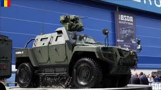 Otokar wins tender for export of COBRA II 4×4 Wheeled Tactical Armored Vehicles to Romania [upl. by Yetah]