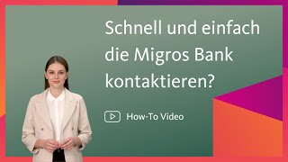 Kontakt im EBanking  schnell und sicher Anfragen stellen [upl. by Nipha]