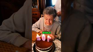 how many years of life would you give your grandma😊 [upl. by Deck]