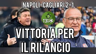 Interviste post partita Mazzarri e Ranieri NapoliCagliari 21 [upl. by Av]