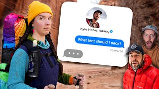 I Went Backpacking with Gear Picked by Outdoor YouTubers [upl. by Maher]