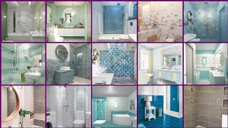 Trendy washroom tiles  bathroom design b bathroom tiles design bathroomdesign washroomdesign [upl. by Thornton]