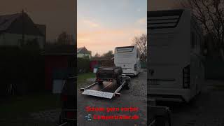 Der coole Trailer für den Transport von kleinen PKW QUAD ATV hinter Eurem reisemobil auf Tour [upl. by Werda]