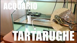 Come FARE lAcquario delle TARTARUGHE dAcqua Dolce Allestimento Acquario [upl. by Benyamin]