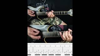 System Of A Down  Aerials Intro C Tuner Down 1 Step  Guitar lesson with TAB  Cover [upl. by Emee]