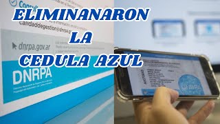 CEDULA AZUL eliminada para siempre [upl. by Norri]