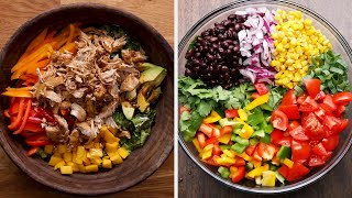 7 Days 7 Salad Recipes [upl. by Adnirod145]