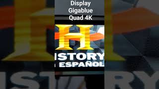 Display Gigablue Quad 4 K [upl. by Leibrag]