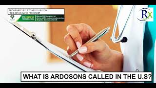 What Is Ardosons Called In The Us [upl. by Neehcas]