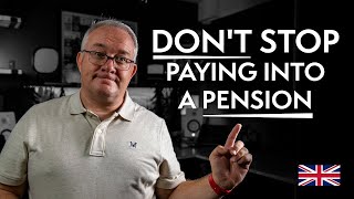 DONT STOP paying into a pension UK [upl. by Gerek]